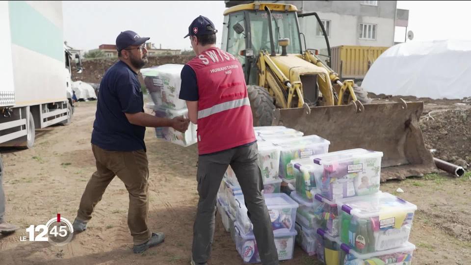 Le Corps suisse d’aide humanitaire continue à venir en aide aux personnes touchées par le séisme en Turquie