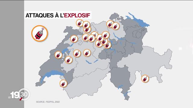 Les attaques de bancomats à l’explosif se multiplient et inquiètent banques et polices