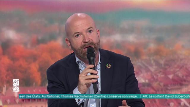 Nicolas Walder, Vice-président des Vert-e-s suisses réagit à son parti qui perd des plumes au National