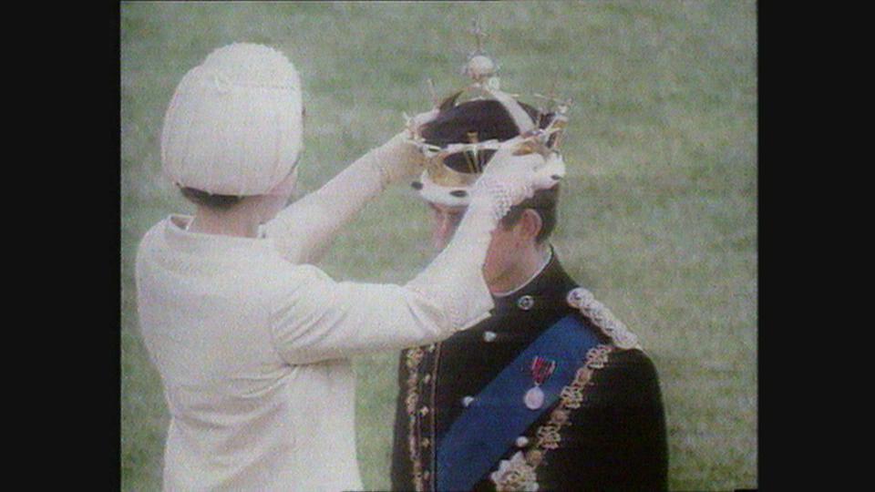 L'investiture de Charles III en tant que prince de Galles