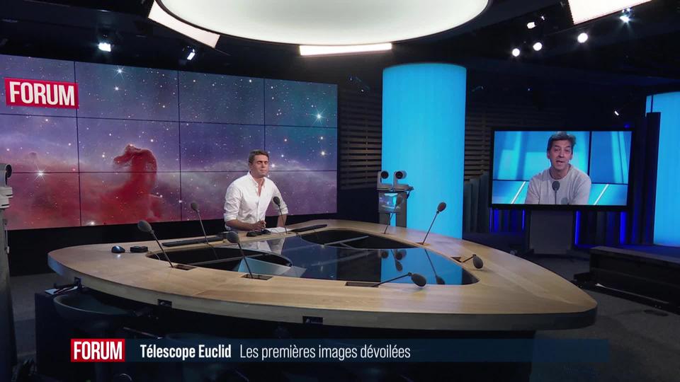 Les premières images de la mission spatiale Euclid sont dévoilées: interview de Stéphane Paltani