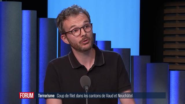 Des "présumés terroristes" ont été arrêtées à Neuchâtel et dans le canton de Vaud (vidéo)