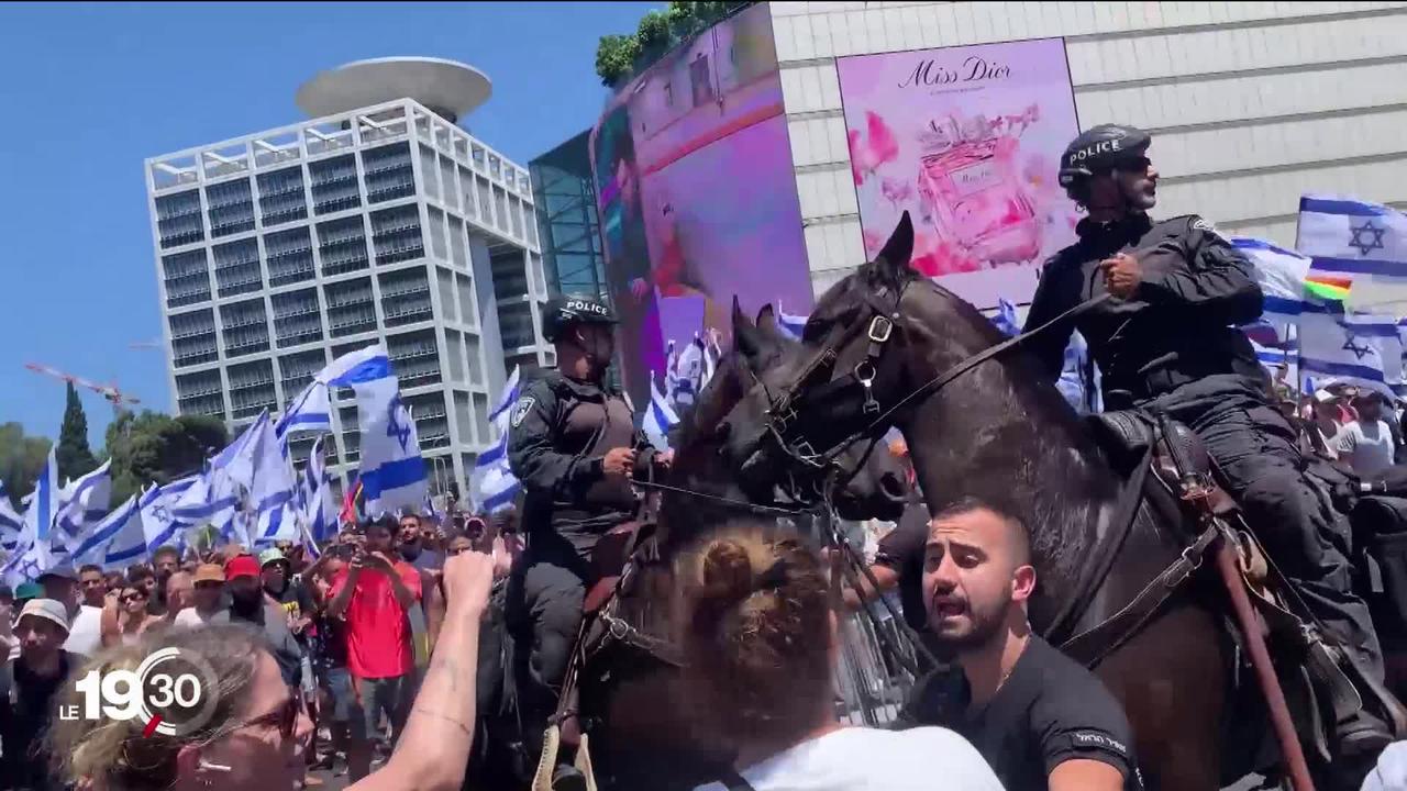 En Israël, de nouvelles manifestations ont éclaté après l’acceptation au Parlement d’une mesure controversée de la réforme judiciaire
