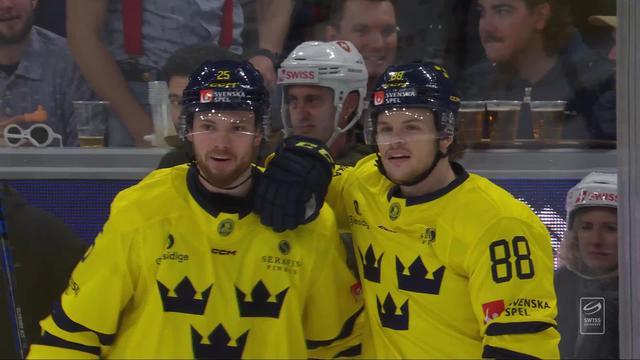Zurich (SUI), Finlande – Suède (2-3) victoire de la Suède