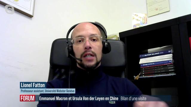 Premier bilan de la visite d’Emmanuel Macron et Ursula von der Leyen en Chine: interview de Lionel Fatton (vidéo)