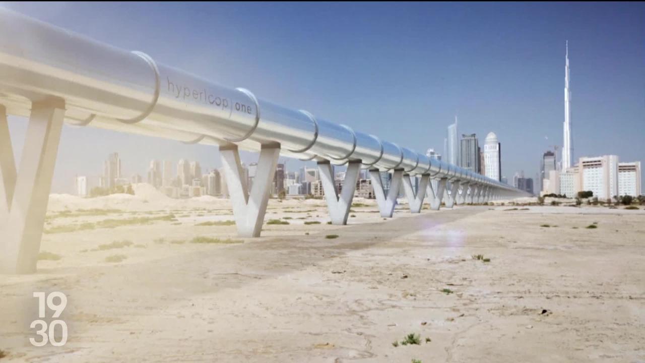 La société américaine de train futuriste Hyperloop One fait faillite, mais une start-up suisse tente de sauver le projet ambitieux