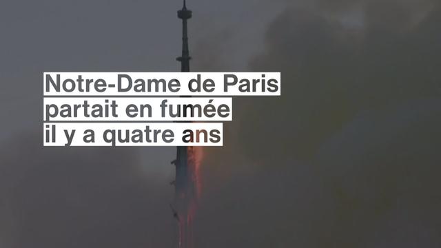 Quatre ans après l'incendie de Notre-Dame de Paris, top départ pour la reconstruction de la flèche