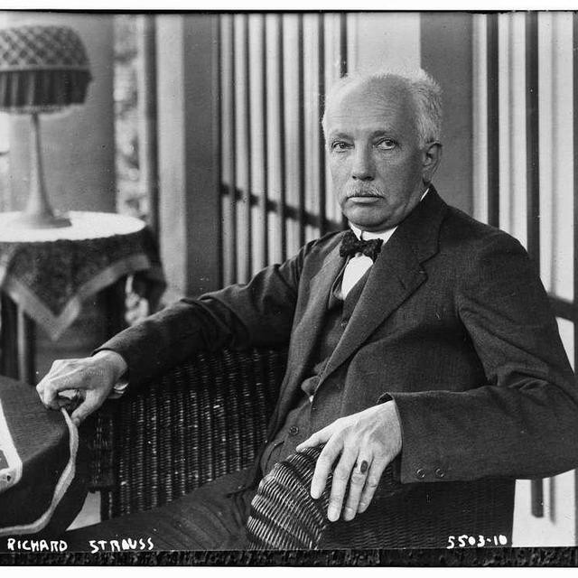 Richard Strauss [Flickr - Domaine public - Library of Congress]