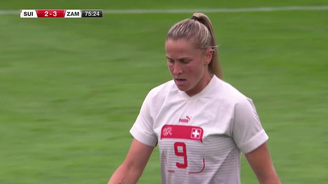 Suisse - Zambie (3-3): les Suissesses arrachent le nul au terme d'un match peu convainquant