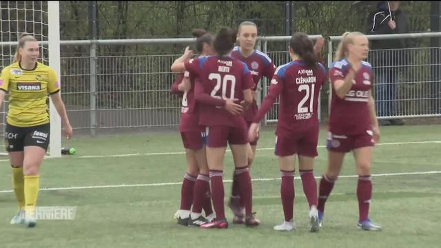 Football, Women's Super League: Young Boys - Servette Chênois (1-2)