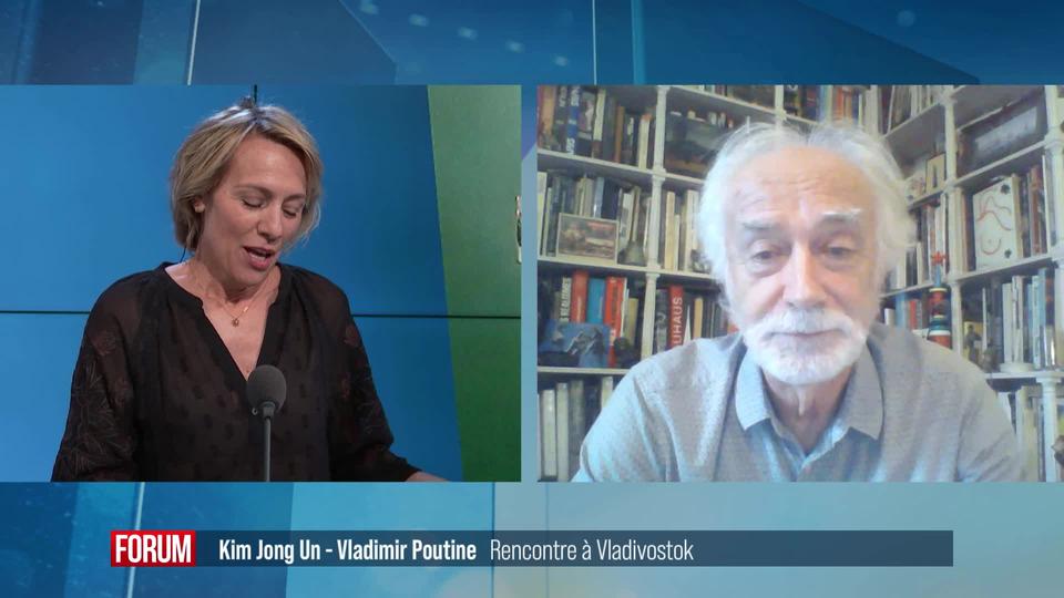 Kim Jong-Un rencontre Vladimir Poutine à Vladivostok: interview de Jean Radvanyi