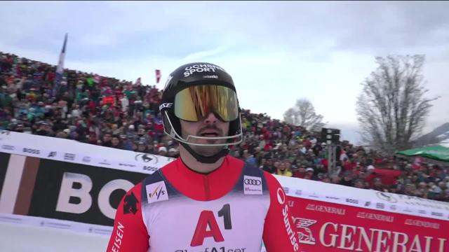 Kitzbuehel (AUT), slalom messieurs, 2e manche: Loic Meillard (SUI)