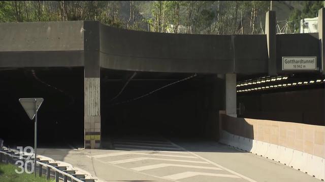 Le tunnel routier du Gothard réouvre ce soir. La vitesse sera limitée à 60 km-h pendant plusieurs semaines