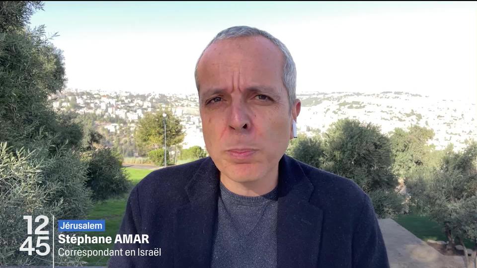 Stéphane Amar, correspondant de la RTS à Jérusalem, fait le point sur le report de la trêve entre les forces armées israéliennes et la Palestine