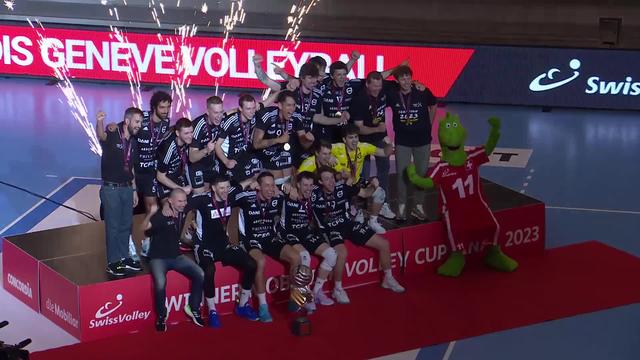 Volleyball, Volley Lugano - Neuchâtel UC (25-22; 25-14; 16-25; 20-25; 7-15): les Neuchâteloises remportent la Coupe de Suisse !