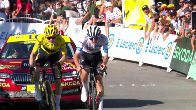 Cyclisme, Tour de France: le duel Vingegaard - Pogacar sous tous les angles