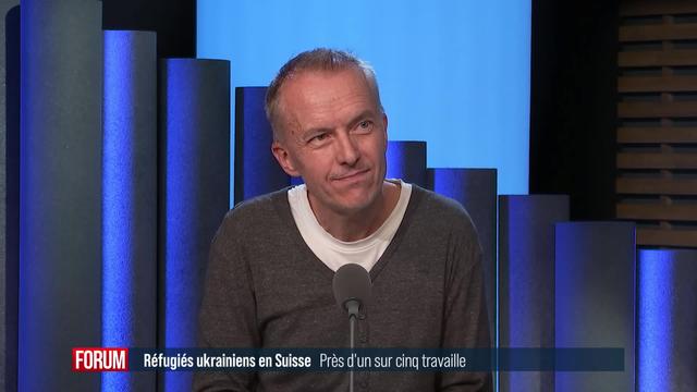 Près d’un Ukrainien sur 5 réfugié en Suisse travaille: interview d’Etienne Piguet