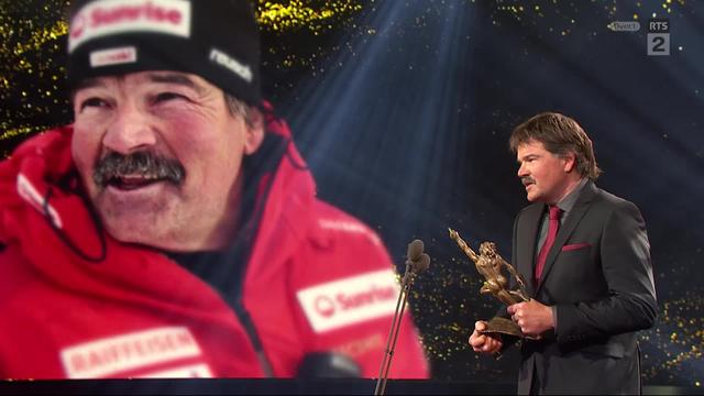 Sports Awards, entraîneur de l'année: Thomas Stauffer, entraîneur de l'équipe masculine de Swiss Ski, récompensé