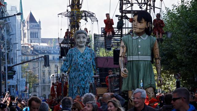 Royal de Luxe à Genève. Rêver en grand : Jean Liermier [©Serge Koutchinsky - ©Serge Koutchinsky]