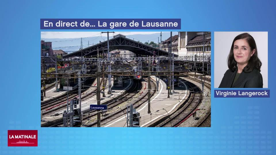 En direct de la gare de Lausanne - La grève des femmes