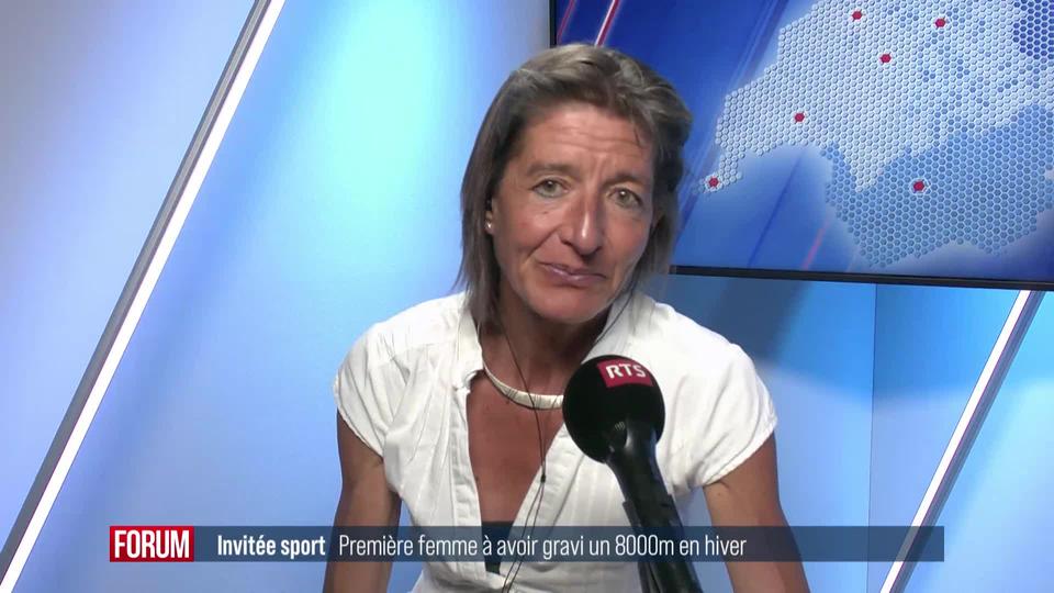 L'invitée sport - Marianne Chapuisat, première femme à gravir un 8000m en hiver