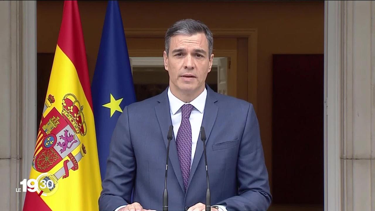 Le premier ministre espagnol Pedro Sanchez a annoncé lundi la convocation d'élections législatives anticipées, au lendemain d'une déroute de la gauche aux municipales.
