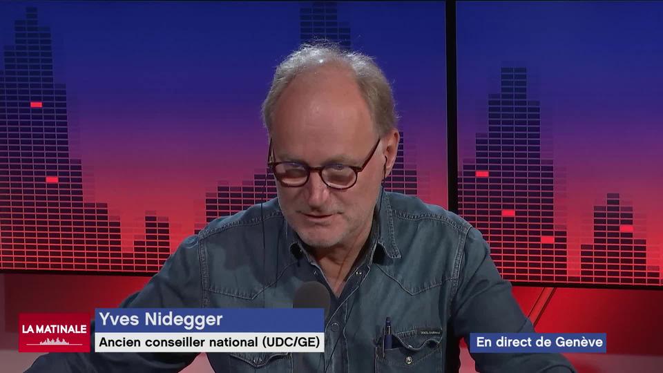 L'invité de La Matinale (vidéo) - Yves Nidegger, ancien conseiller national (UDC-GE) et député au Grand conseil genevois