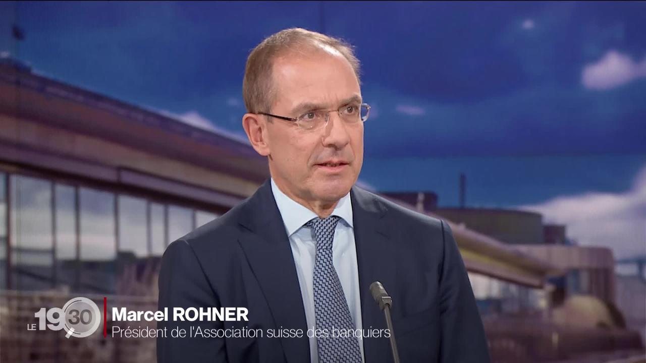 Le président de l'association suisse des banquiers, Marcel Rohner, fait le point sur la débâcle de Credit Suisse