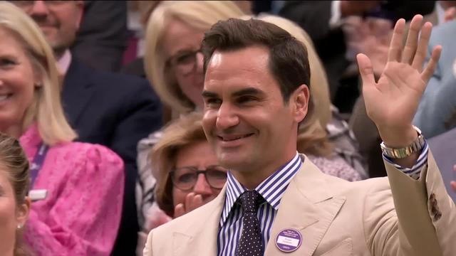 Grande ovation en l’honneur de Federer sur le court central de Church Road
