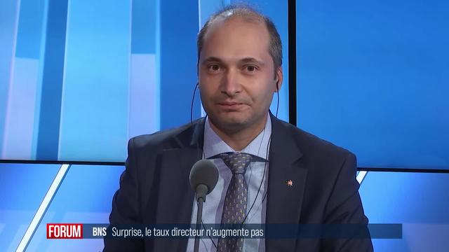 LA BNS maintient son taux directeur à 1.75 pourcent: interview de Nikolay Markov