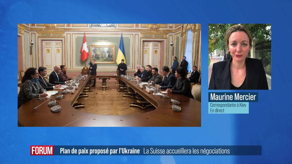 La Suisse accueillera les négociations du plan de paix proposé par l’Ukraine (vidéo)