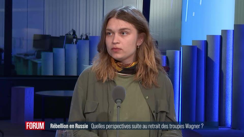 La mutinerie russe est-elle de bon augure pour les Ukrainiens? Interview d’Hanna Perekhoda