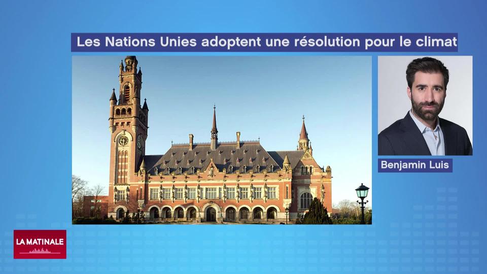 Les Nations Unies vont adopter une résolution pour soutenir les pays les plus menacés par le dérèglement du climat