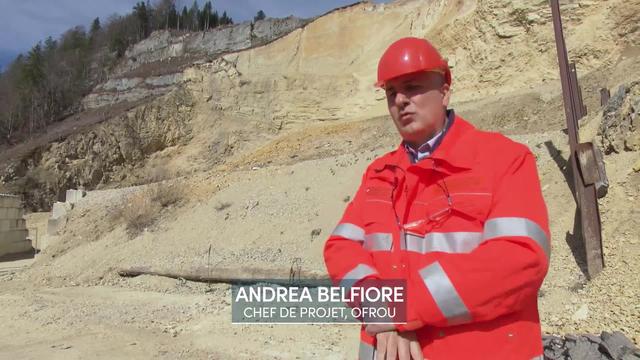 Les travaux pour la route de contournement du Locle ont débuté. Des minages sont en cours pour sécuriser le futur portail Ouest