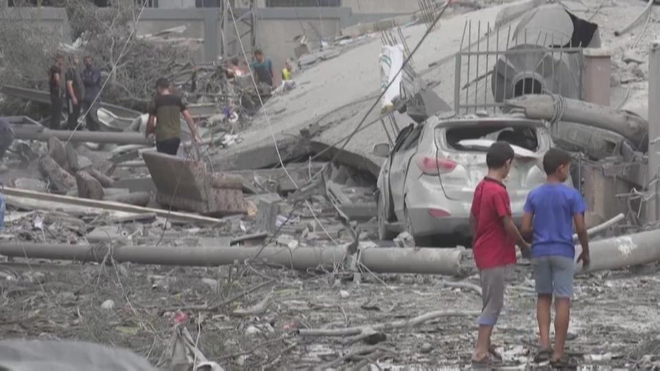 Les dégâts sont nombreux à Gaza