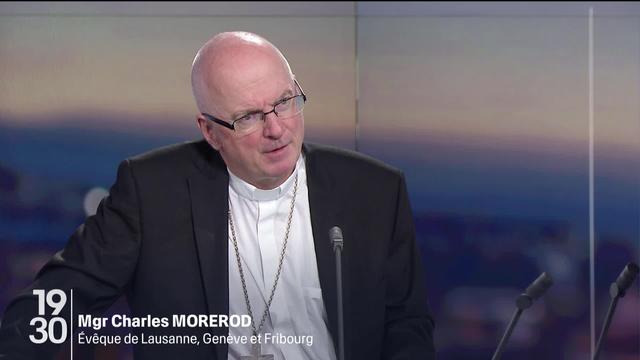 L'évêque de Lausanne, Genève et Fribourg Charles Morerod répond aux accusations à la suite de l'enquête sur les abus sexuels au sein de l'Eglise.