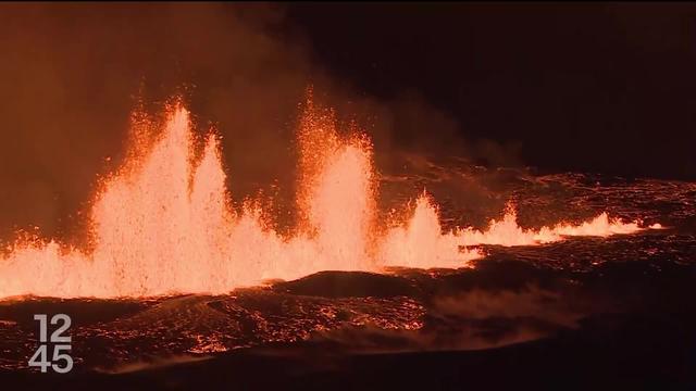 En Islande, un volcan est entré en éruption au sud de la capitale Reykjavik