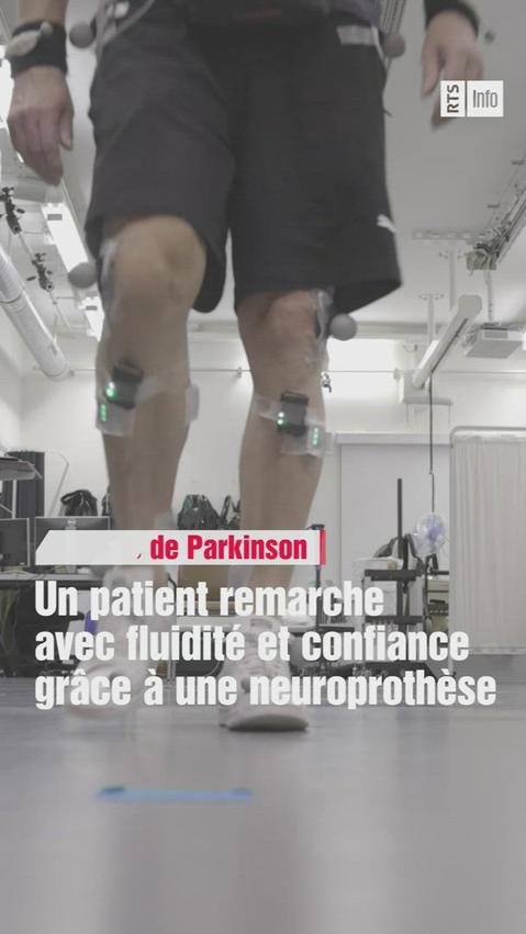 Un implant pour restaurer la marche chez les patients parkinsoniens