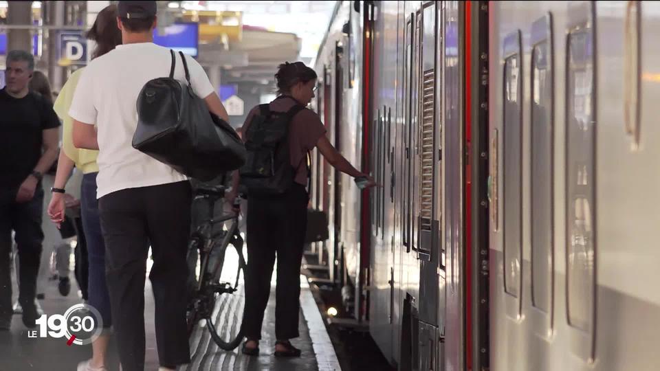 Les trains CFF qui relient Genève à Berne, en direction du Valais, circulent avec un nouvel horaire depuis lundi matin