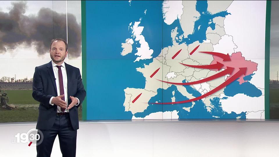 L’Europe va livrer d'importants stocks de munitions à l’Ukraine. Les explications de Tristan Dessert