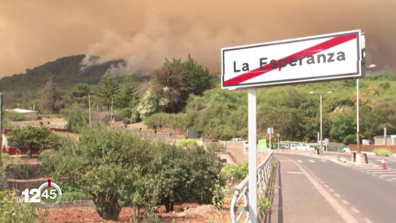 Un incendie sur l'île espagnole de Tenerife a obligé les autorités à évacuer plusieurs localités.