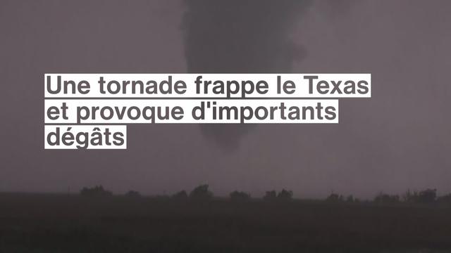 Puissante tornade au Texas