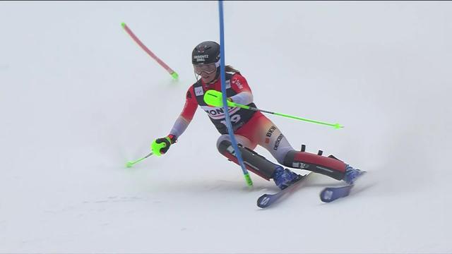 Spindleruv Mlyn (CZE), slalom dames, 1re manche: Camille Rast (SUI), 24e provisoire, verra la deuxième manche