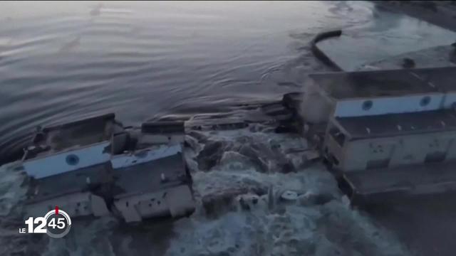 Kiev et Moscou s'accusent mutuellement d'avoir détruit le barrage de Kakhovka