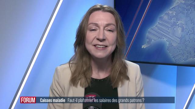 Faut-il plafonner les salaires des patrons de caisses-maladie? Débat entre Mathilde Crevoisier Crelier et Christophe Kaempf (vidéo)