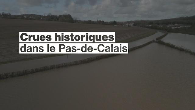 Crues historiques dans le Pas-de-Calais