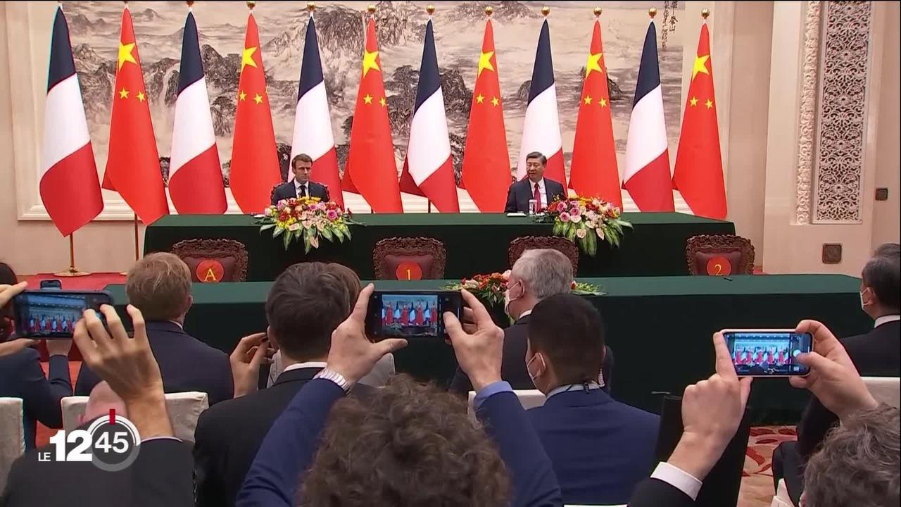 Emmanuel Macron est en visite d'Etat en Chine