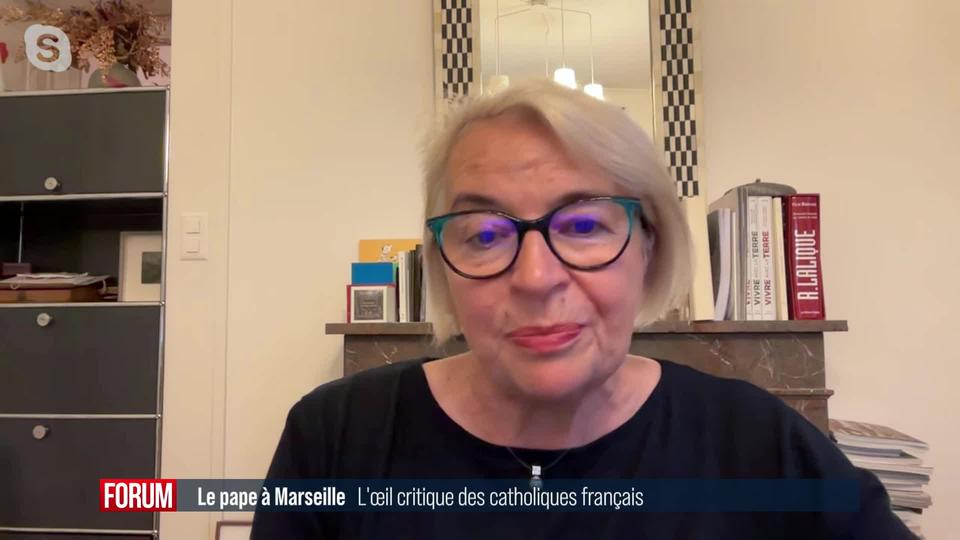 Le pape François est en visite à Marseille: interview de Christine Pedotti