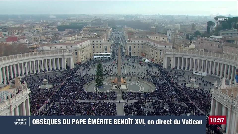 Obsèques du pape émérite Benoît XVI