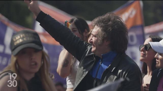 La victoire du candidat "antisystème", Javier Milei, aux élections présidentielles argentines